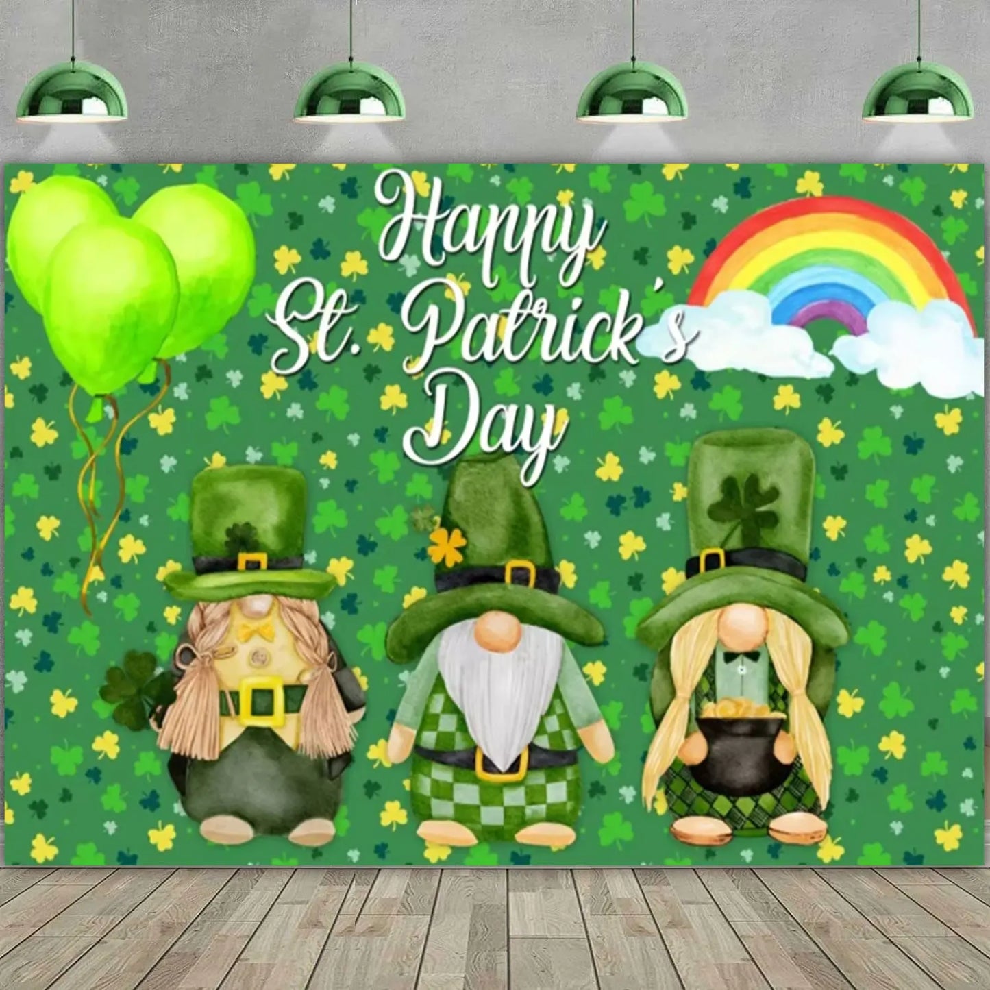 St. Patrick’s Day Photography Backdrop & Party Prop