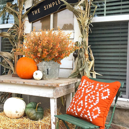 Silk Flower Bouquet - Fall Color Artificial Flowers