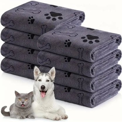 Quick-Drying Microfiber Pet Towel