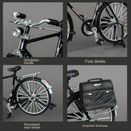 DIY Mini Bicycle Puzzle Model