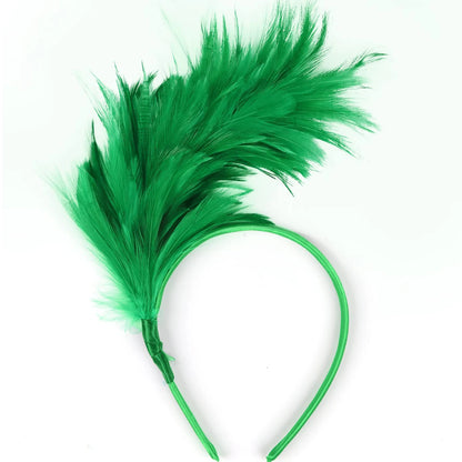 Mardi Gras Feather Headband