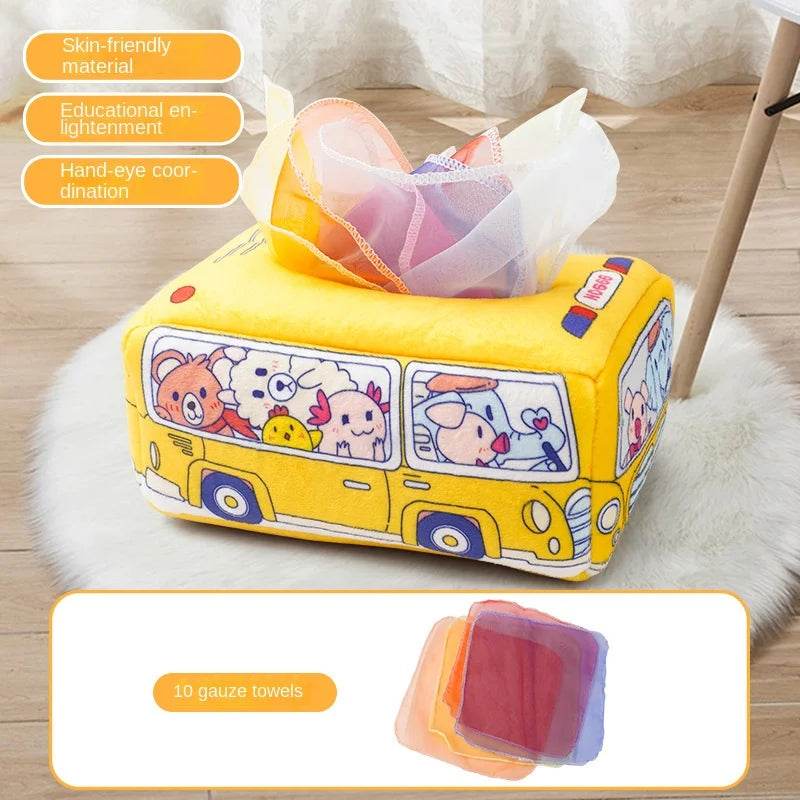 Montessori - Magic Tissue Box Early Learning Activity Game - Shop Jobie