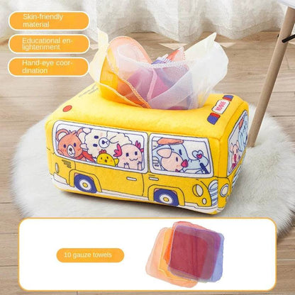 Montessori - Magic Tissue Box Early Learning Activity Game - Shop Jobie