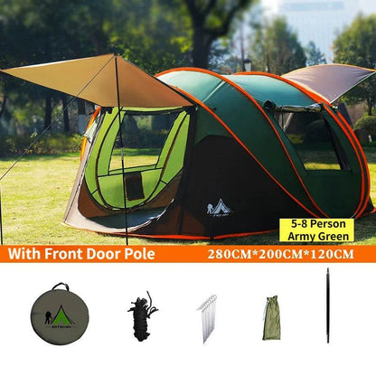 Outdoor 3-8 Person Automatic Pop Up Tent - Shop Jobie