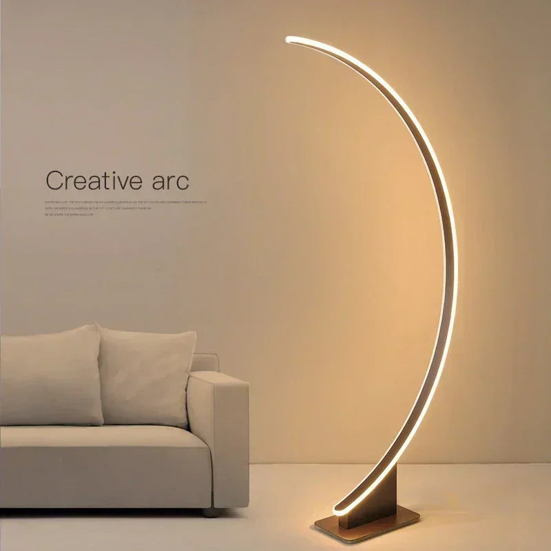 Minimalistic Arched Floor Lamp