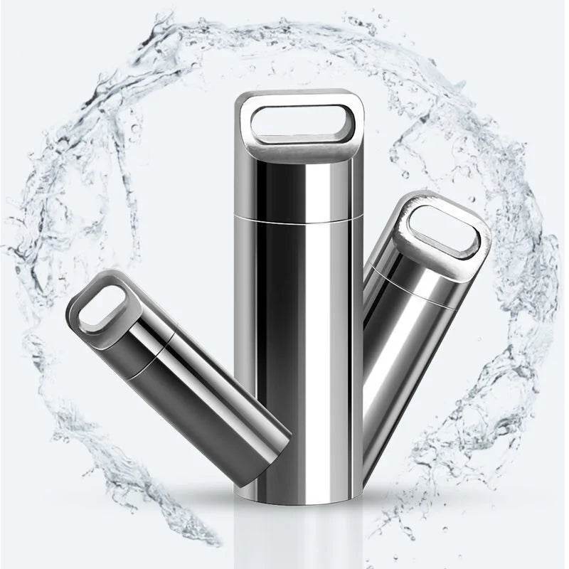 Portable Waterproof Emergency Pill Survival Bottle - Shop Jobie