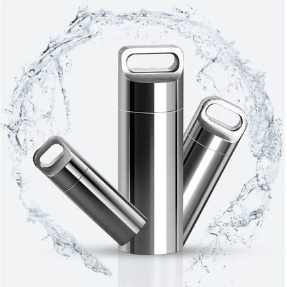 Portable Waterproof Emergency Pill Survival Bottle - Shop Jobie