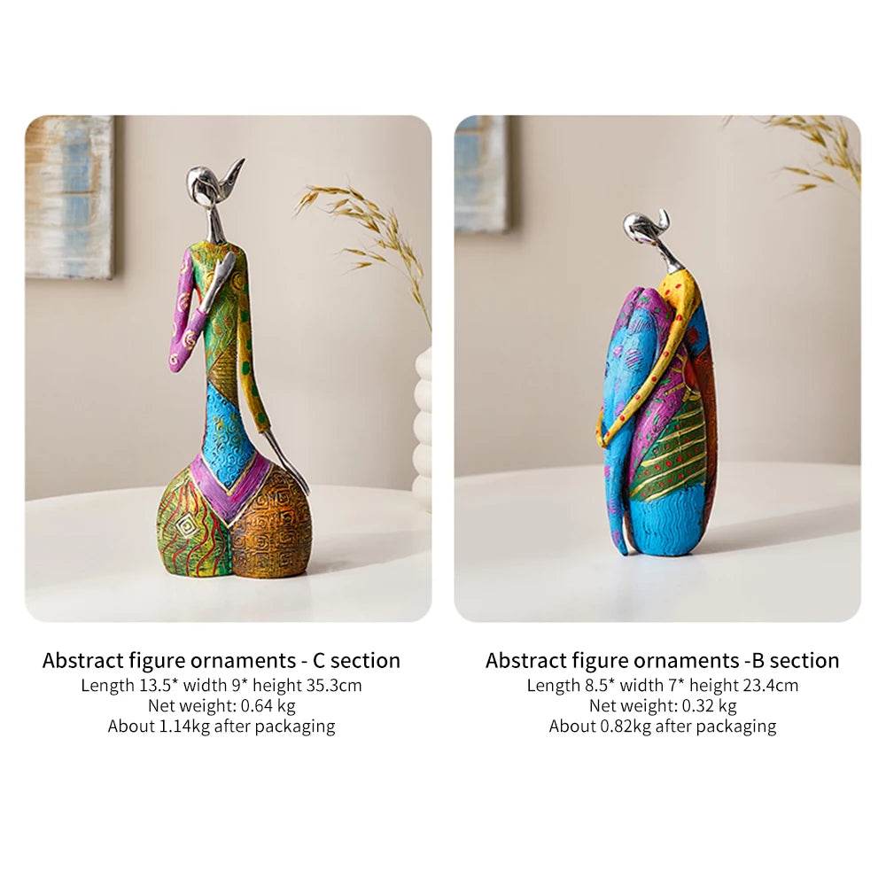 Exotic Abstract Art Woman Figurine - Shop Jobie