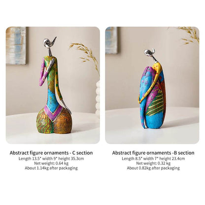 Exotic Abstract Art Woman Figurine - Shop Jobie