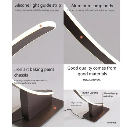 Minimalistic Arched Floor Lamp