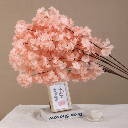 Silk Flower Bouquet - 2pc Branch Cherry Blossom Flower