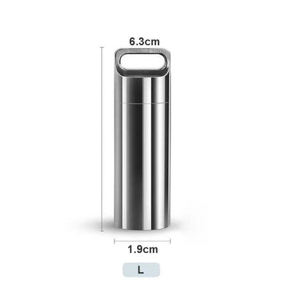 Portable Waterproof Emergency Pill Survival Bottle - Shop Jobie