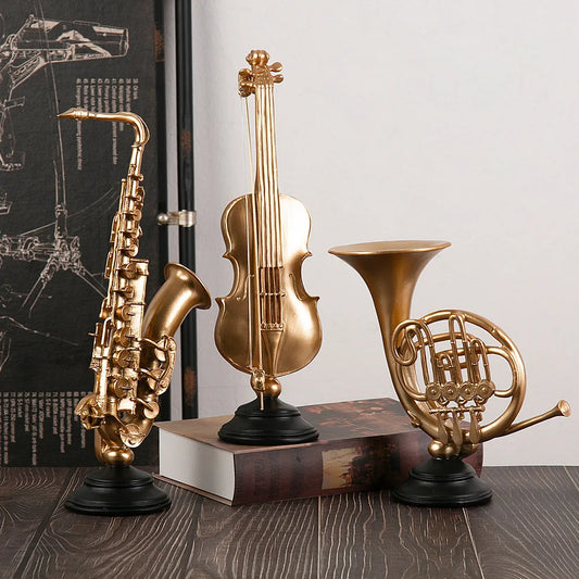 Musical Instrument Figurines