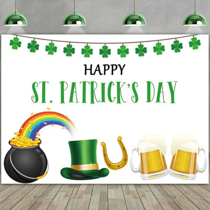 St. Patrick’s Day Photography Backdrop & Party Prop