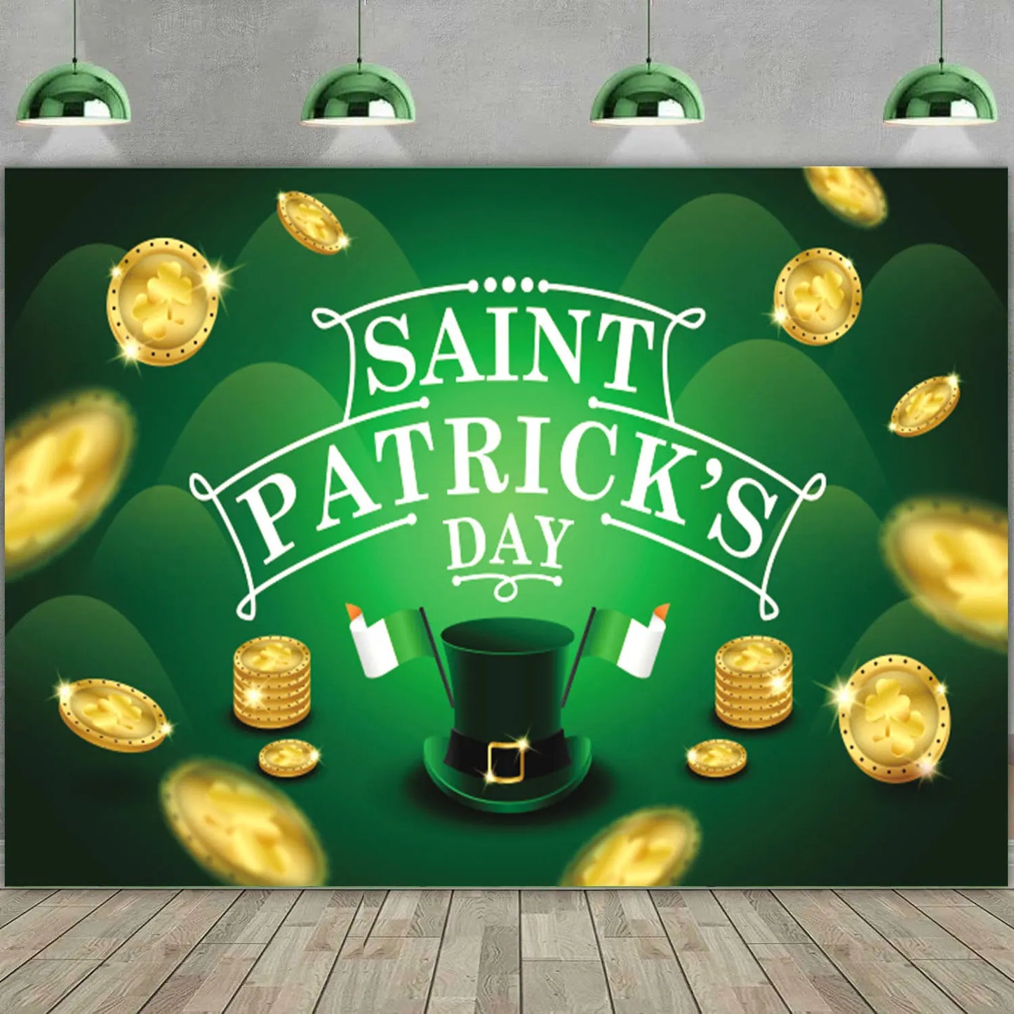 St. Patrick’s Day Photography Backdrop & Party Prop