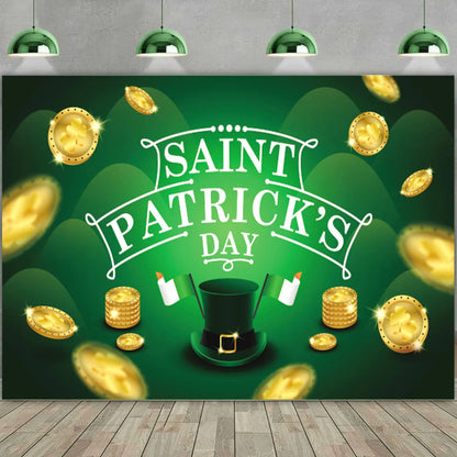 St. Patrick’s Day Photography Backdrop & Party Prop