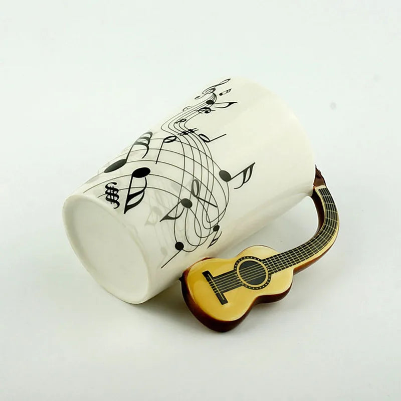 8.45 fl oz Ceramic Musical w/Instrument Handle
