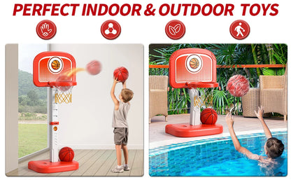 Basketball Hoop for Kids - Indoor/Outdoor