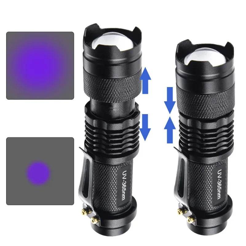 Mini LED Ultraviolet Flashlight - Shop Jobie