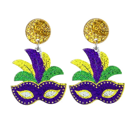 Mardi Gras Carnival -  Earrings