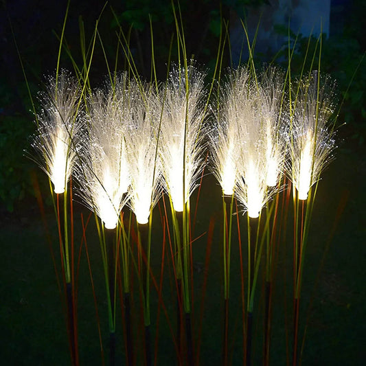 Garden Solar Reed Fiber Lights - Shop Jobie