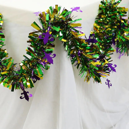 2M Mardi Gras Tinsel Garland