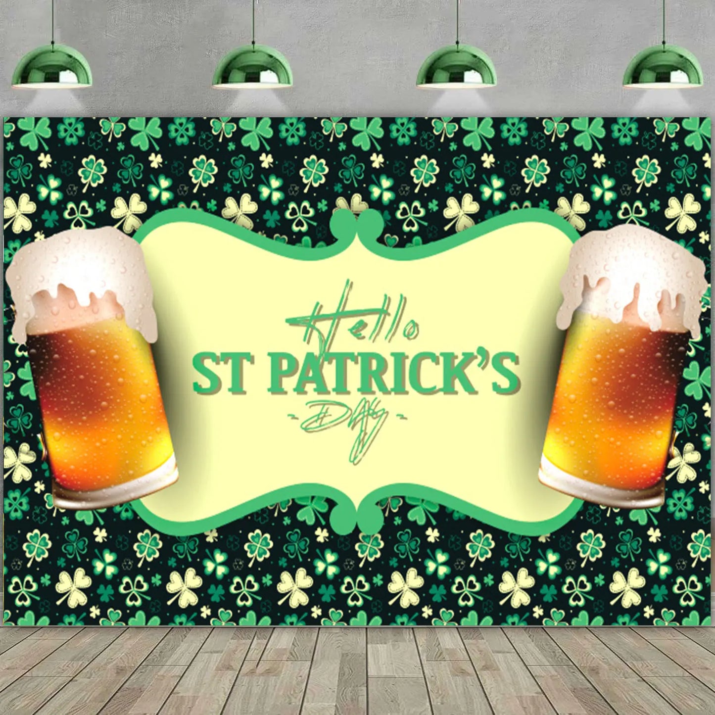 St. Patrick’s Day Photography Backdrop & Party Prop