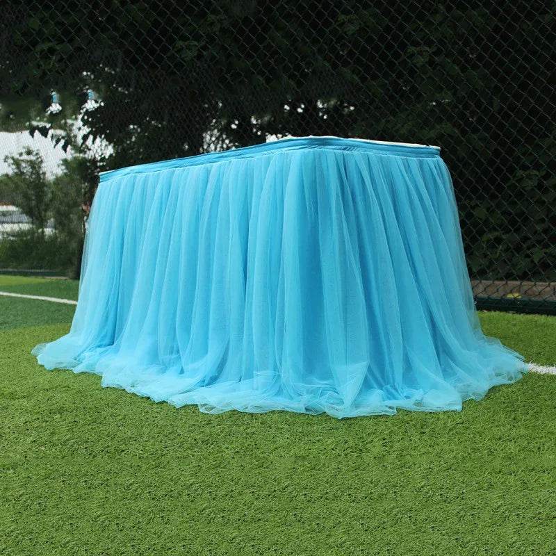 Tulle Table Skirts - Party Decor - Shop Jobie