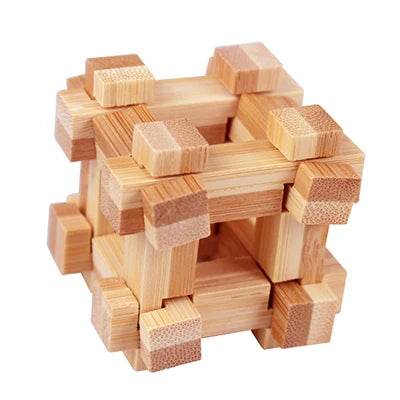 3D Wooden Puzzle IQ Brain Teaser - Shop Jobie