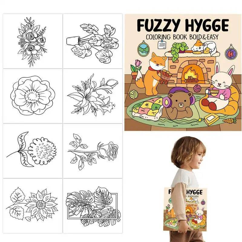 Coloring Book - Fuzzy Hygges - Shop Jobie