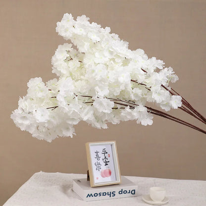 Silk Flower Bouquet - 2pc Branch Cherry Blossom Flower