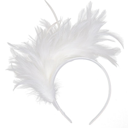 Mardi Gras Feather Headband