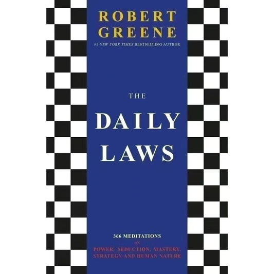Paperback Book - The Daily Laws, 366 Meditations