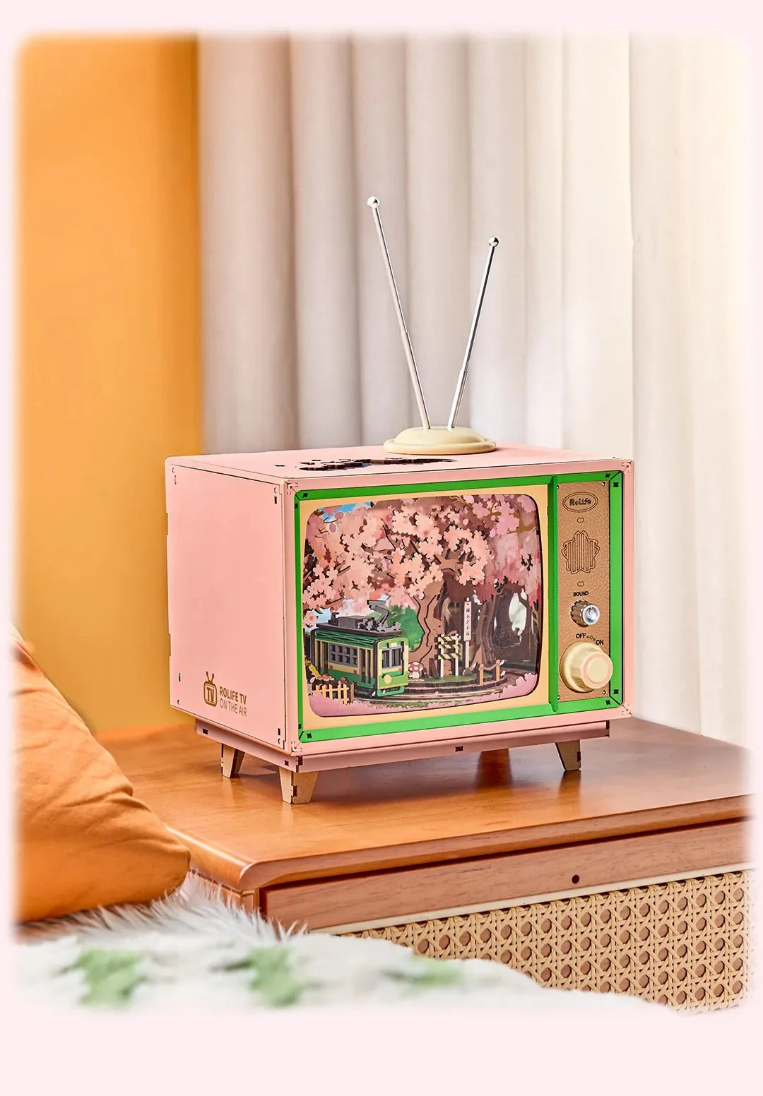 3D Wooden Puzzle – Sakura Dreamy Tour Music Box