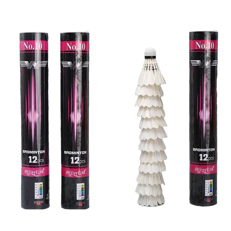 Pro Natural Duck Feather Badminton Shuttles