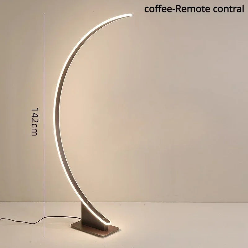 Minimalistic Arched Floor Lamp