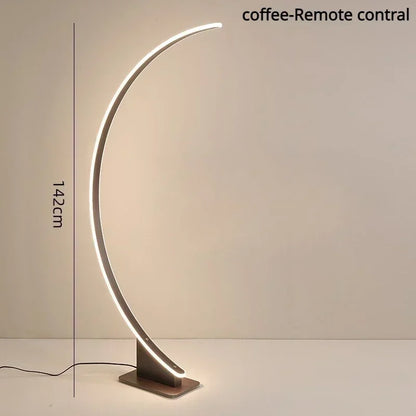 Minimalistic Arched Floor Lamp
