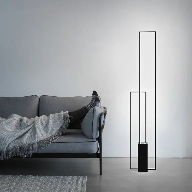 Modern Rectangle Led Floor Lamp
