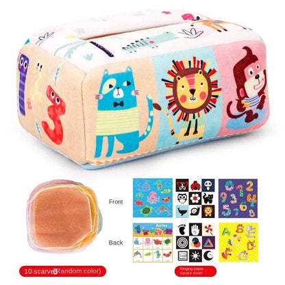 Montessori - Magic Tissue Box Early Learning Activity Game - Shop Jobie