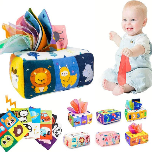 Montessori - Magic Tissue Box Early Learning Activity Game - Shop Jobie