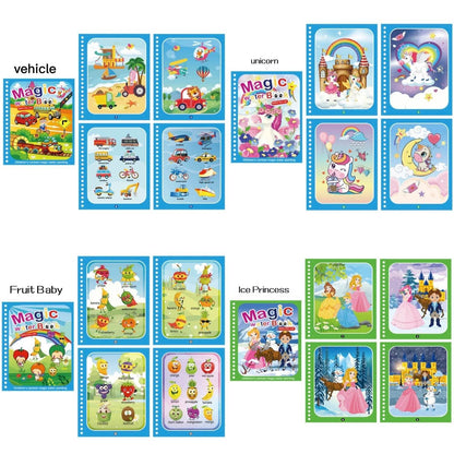 Montessori - Magic Water Book - Shop Jobie