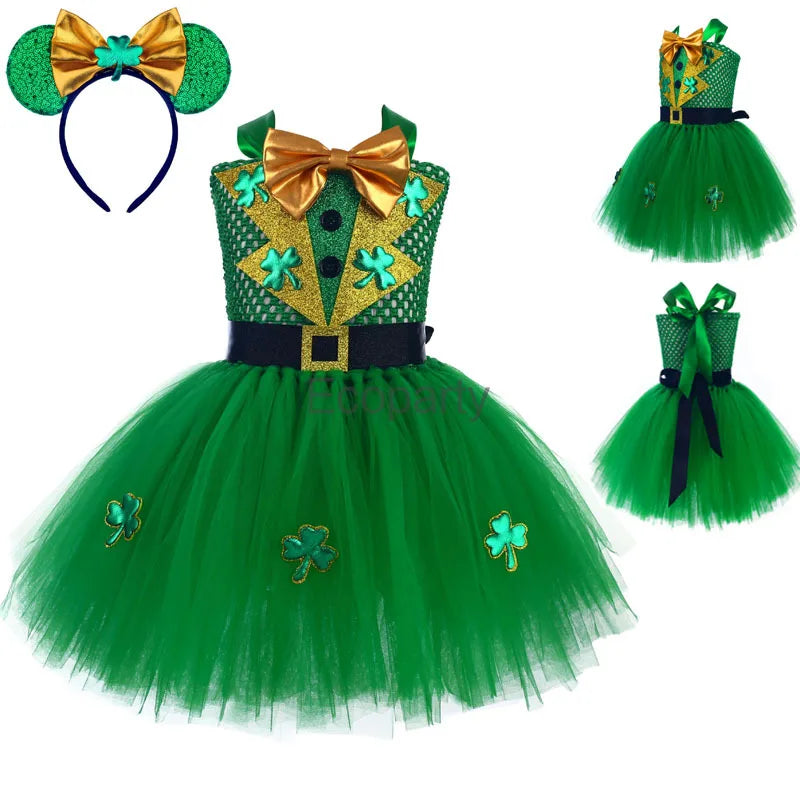 Saint Patrick's Day Costumes - Leprechaun Fairy Tutu Dress