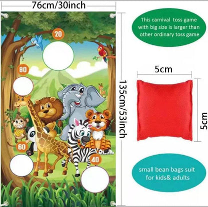 Carnival Party Game - Bean Bag Toss - Shop Jobie