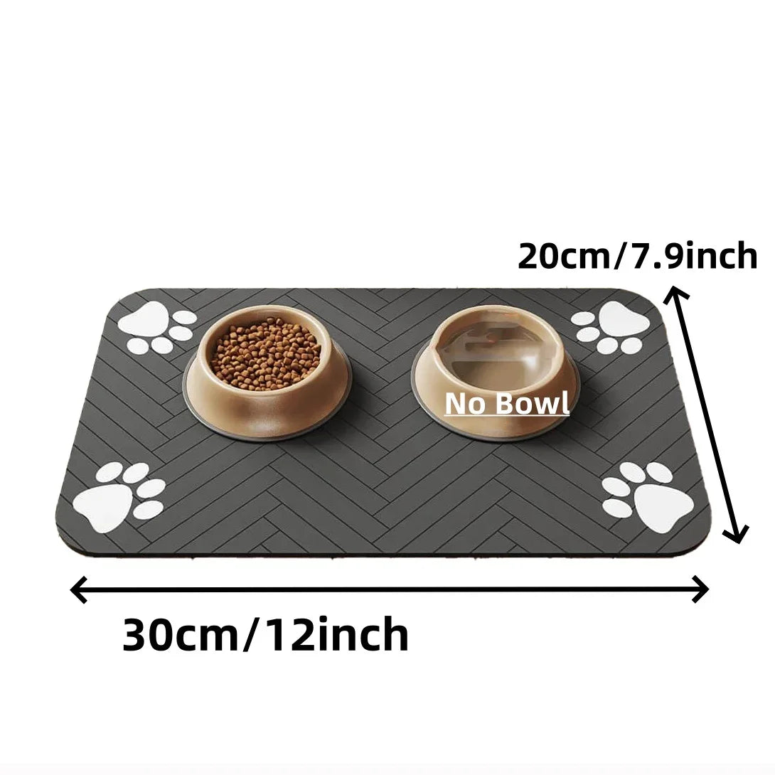 Waterproof & Absorbent Pet Feeding Mat