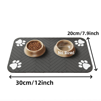 Waterproof & Absorbent Pet Feeding Mat
