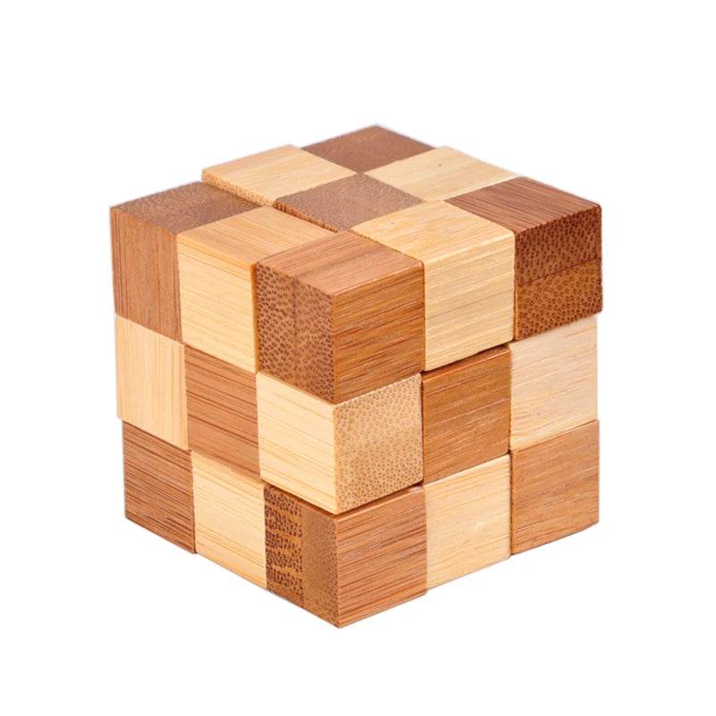 3D Wooden Puzzle IQ Brain Teaser - Shop Jobie