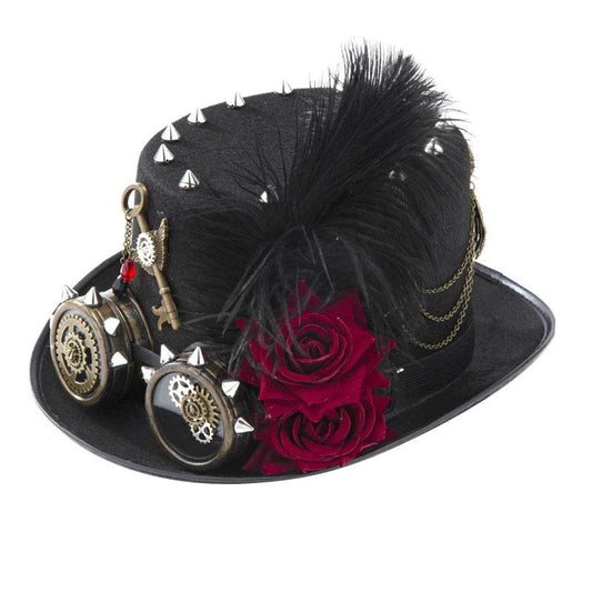 Vintage Steampunk Top Hat - Fedora Style - Shop Jobie