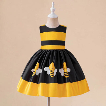 Bee Print Kids Dress - Shop Jobie