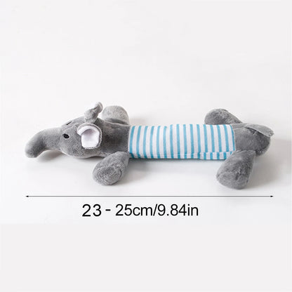 Adorable Animal No-Stuffing Dog Toy with Squeakers