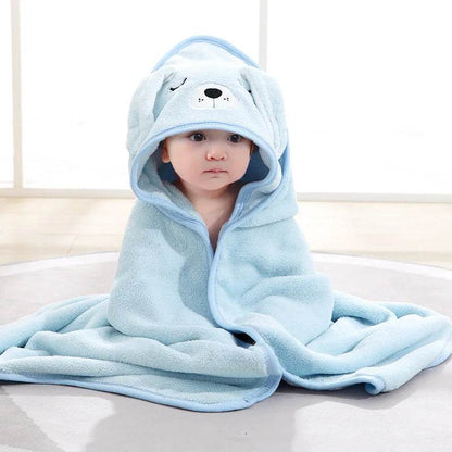 Cartoon Animal Baby Bath Towels - Shop Jobie